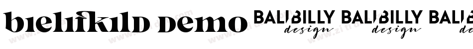 Bielifild Demo字体转换